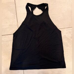 Onzie Black High-Neck Racerback Tank